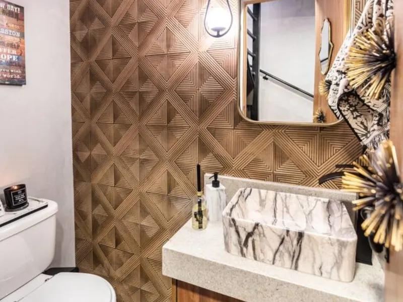 Quarto do apartamento River One no Butantã
